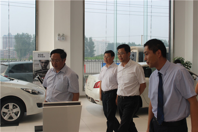 王正喜、錢一平赴宿遷天泓汽車4S店調研