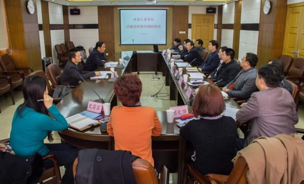 集團(tuán)董事長王正喜調(diào)研紡織集團(tuán)