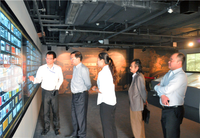 集團(tuán)總裁周勇考察愛濤文化工程項(xiàng)目中國科舉博物館