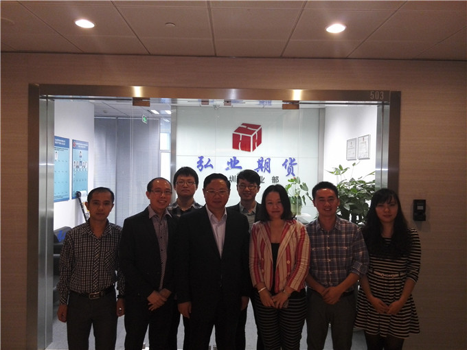王正喜考察深圳文化產業并到弘業期貨深圳營業部調研
