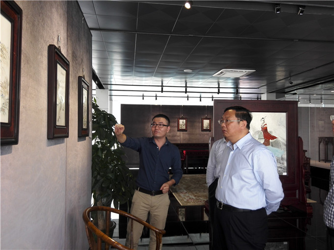 王正喜考察深圳文化產業并到弘業期貨深圳營業部調研