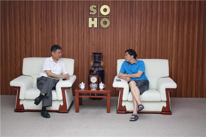 沈祥元會見西南大學夏慶友教授