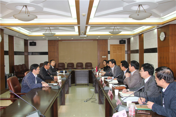 王正喜董事長赴紡織集團(tuán)調(diào)研