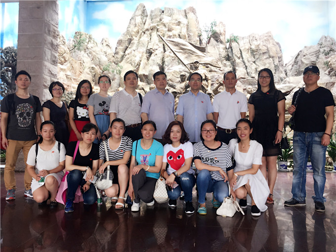 蘇豪技貿支部赴新四軍紀念館緬懷先烈