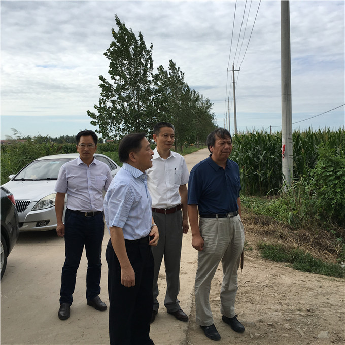 集團領導到灌云縣調研幫扶項目推進情況
